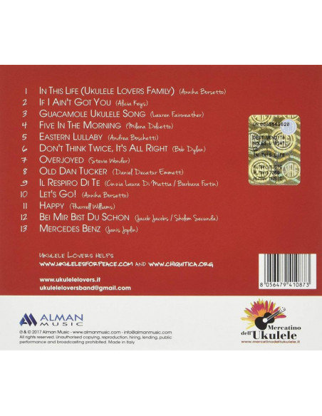 CD - Ukulele Lovers - In This Life