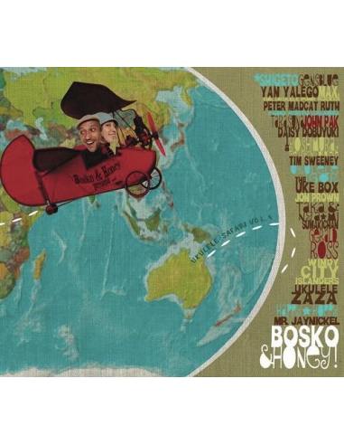 CD - Bosko and Honey Ukulele Safari vol.1