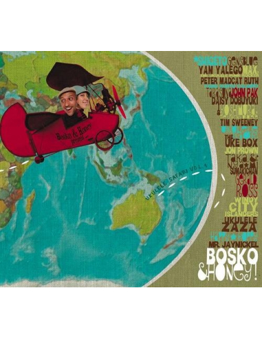 CD - Bosko and Honey Ukulele Safari vol.1