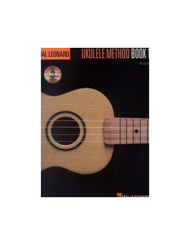 BOOK - Hal Leonard Ukulele Method vol 1 con cd