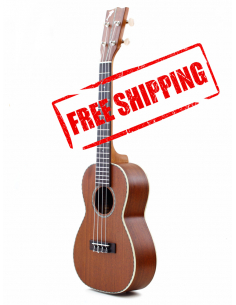 Mahimahi Concert 87M Solid Mahogany