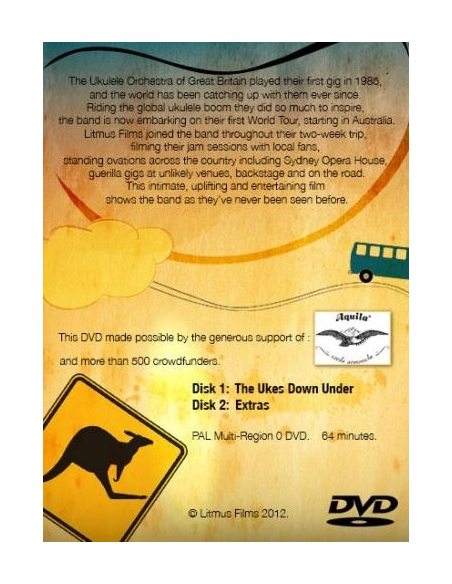 DVD - The Ukes Down Under