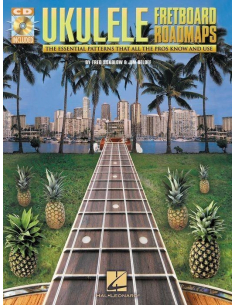 BOOK - Ukulele Fretboard Roadmaps + cd