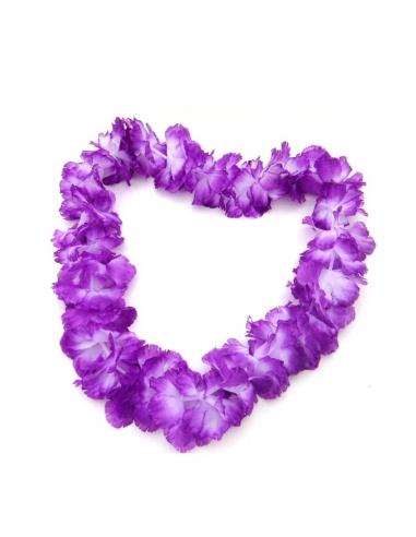 Collana fiori viola
