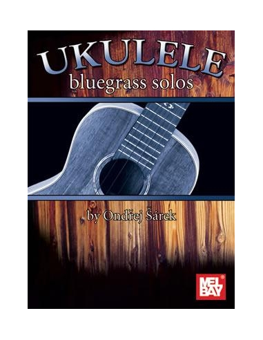 BOOK - Ukulele Bluegrass Solos By Ondrej Sarek