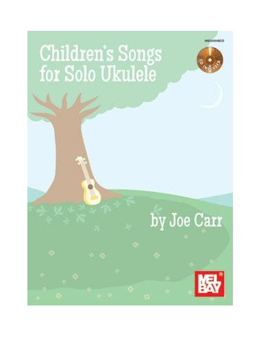 BOOK - Children's Songs for Solo Ukulele (Book/CD Set)