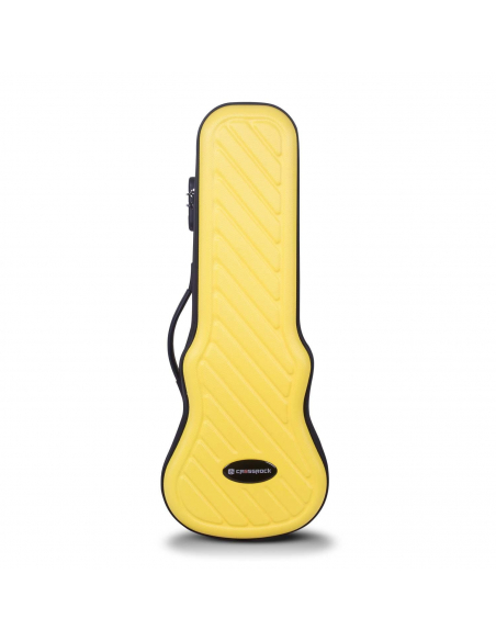 Custodia soprano in ABS Crossrock CRA400 giallo