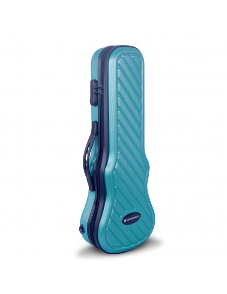 Custodia soprano in ABS Crossrock CRA400 turchese