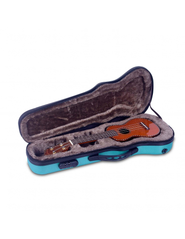 Custodia soprano in ABS Crossrock CRA400 turchese