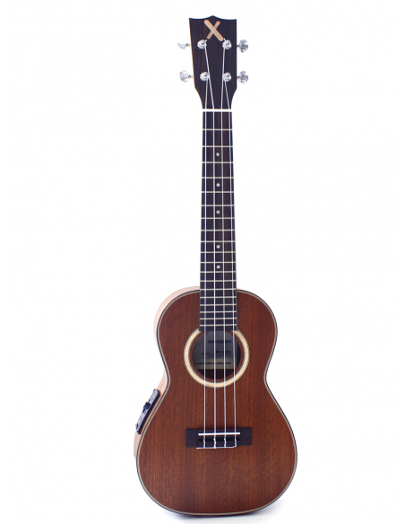 Mahimahi concert X series Matt Solid Amplified Mahogany