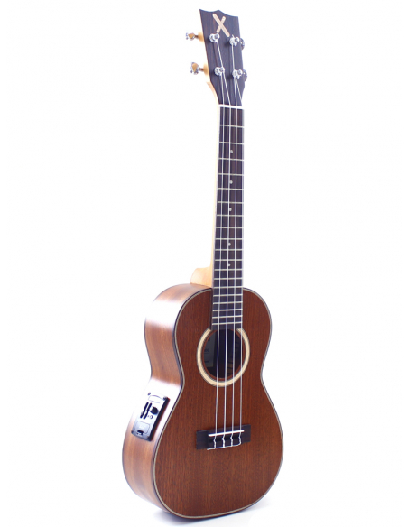 Mahimahi concert X series Matt Solid Amplified Mahogany