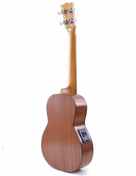 Mahimahi tenore X series Matt Solid Mogano amplificato