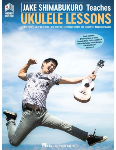 BOOK - Jake Shimabukuro Teaches Ukulele (Book/Video Online)