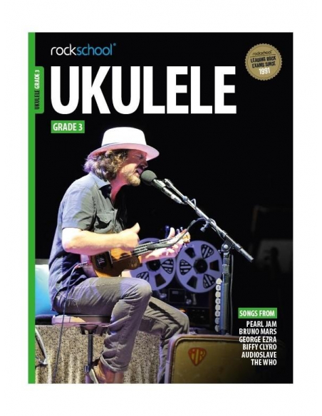 BOOK - Rockschool Ukulele - Grade 3