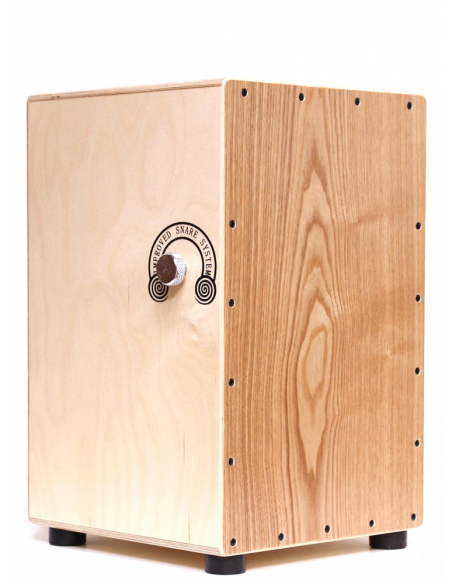 Cajon with adjustable cord