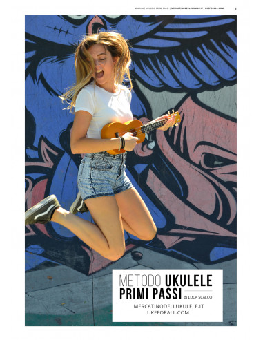 Ukulele First Steps Manual -  Italian version
