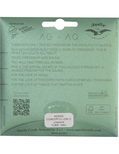 copy of UKULELE - AGxAQ® Concert 158U REGULAR,...