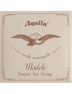 CORDE UKULELE SOPRANO - BUDELLO NATURALE® - SET HIGH G -...