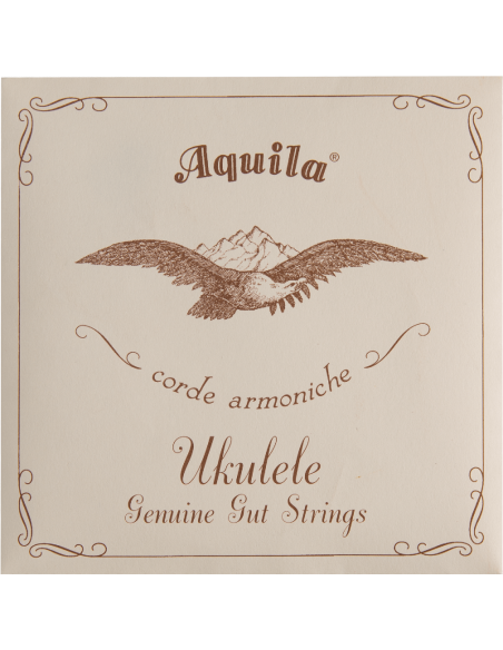 CORDE UKULELE SOPRANO - BUDELLO NATURALE® - SET HIGH G - GCEA - cod. 1U