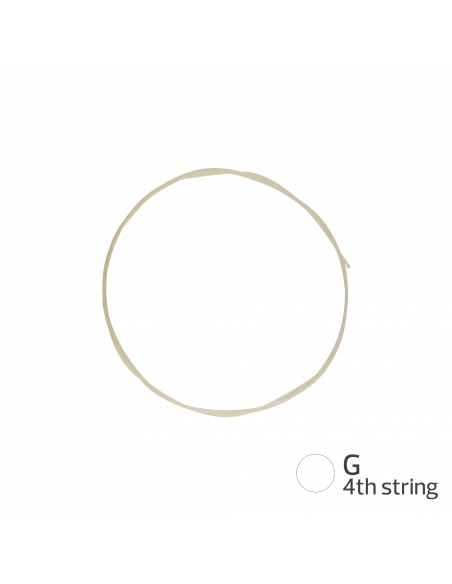 CORDE UKULELE SOPRANO - BUDELLO NATURALE® - SET HIGH G - GCEA - cod. 1U