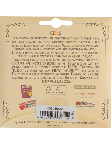 UKULELE - Kids® 160UKey of C - GCEA High G...