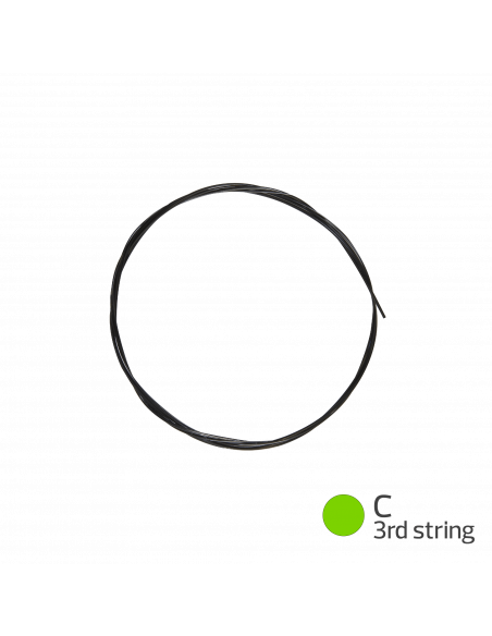 UKULELE - LAVA SERIES® TENOR 6 STRINGS 118U gCcEAa - SUPER NYLGUT® BLACK