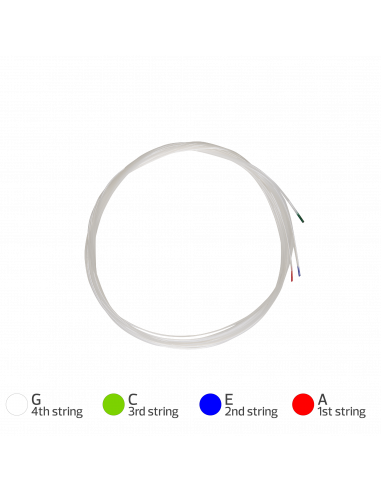 UKULELE - NEW NYLGUT® GCEA REGULAR CONTENT,...