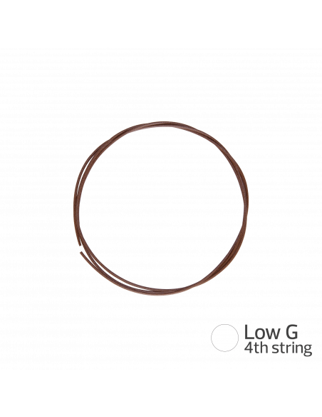 CORDE UKULELE CONCERTO - CORDA SINGOLA 4th LOW G non filata RED SERIES® - cod. 71U