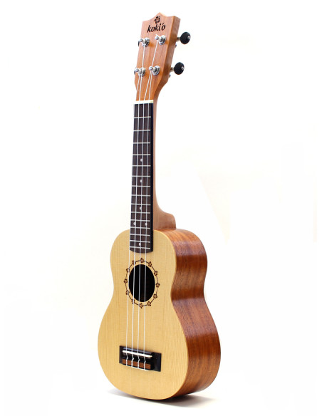 Koki'o Spruce-Mahogany Soprano