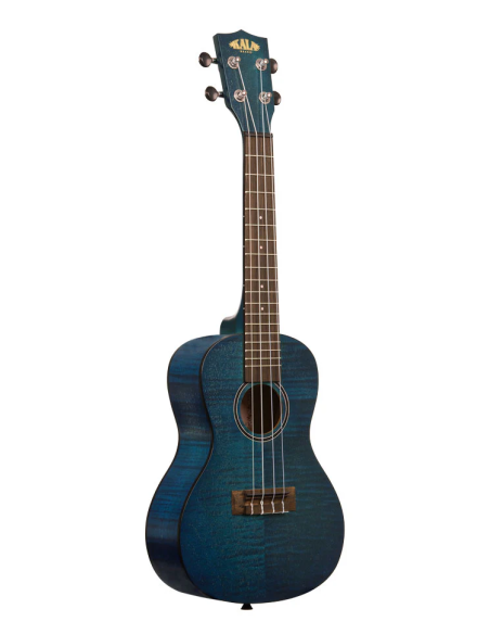 Kala Blue Exotic Mahogany Concert Ukulele