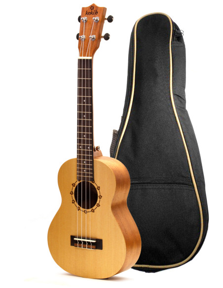 Koki'o Spruce-Mahogany Tenore