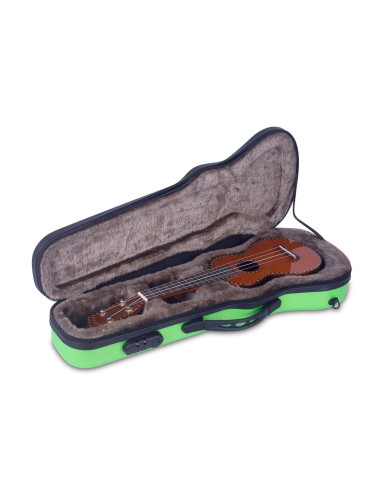 Custodia soprano in ABS Crossrock CRA400 Verde