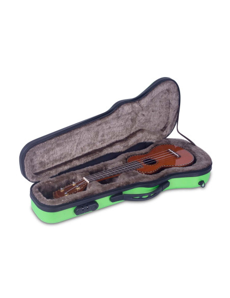 Custodia soprano in ABS Crossrock CRA400 Verde