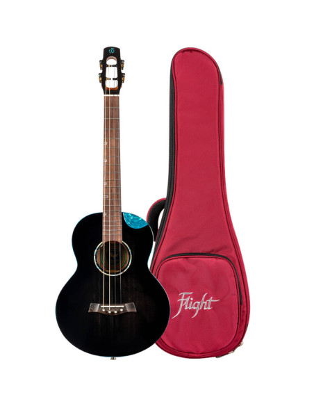 Nighthawk Baritone Electro Ukulele - Black