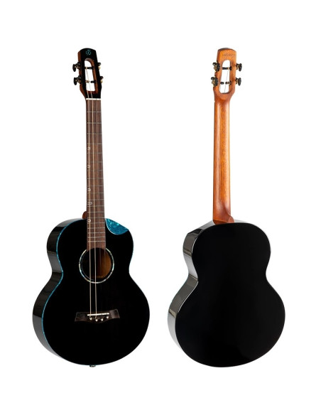 Nighthawk Baritone Electro Ukulele - Black