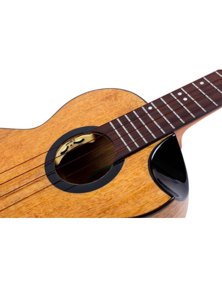 Fireball Tenor Electro Ukulele - All Solid Mango