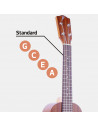Soprano key of C - GCEA - High G