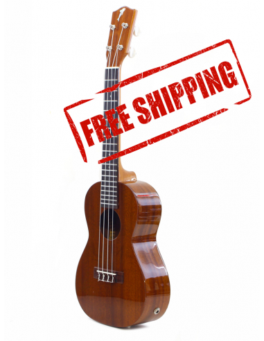 Mahimahi 7G Concert Amplified Solid Mahogany