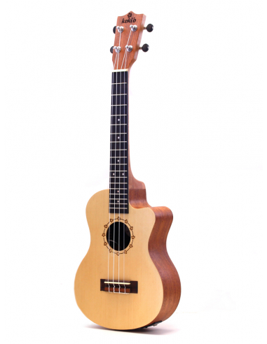 koki'o Spruce-Mahogany Tenor EQ